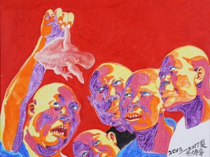 2013-2017夏，30x40cm，布面油画，2017年